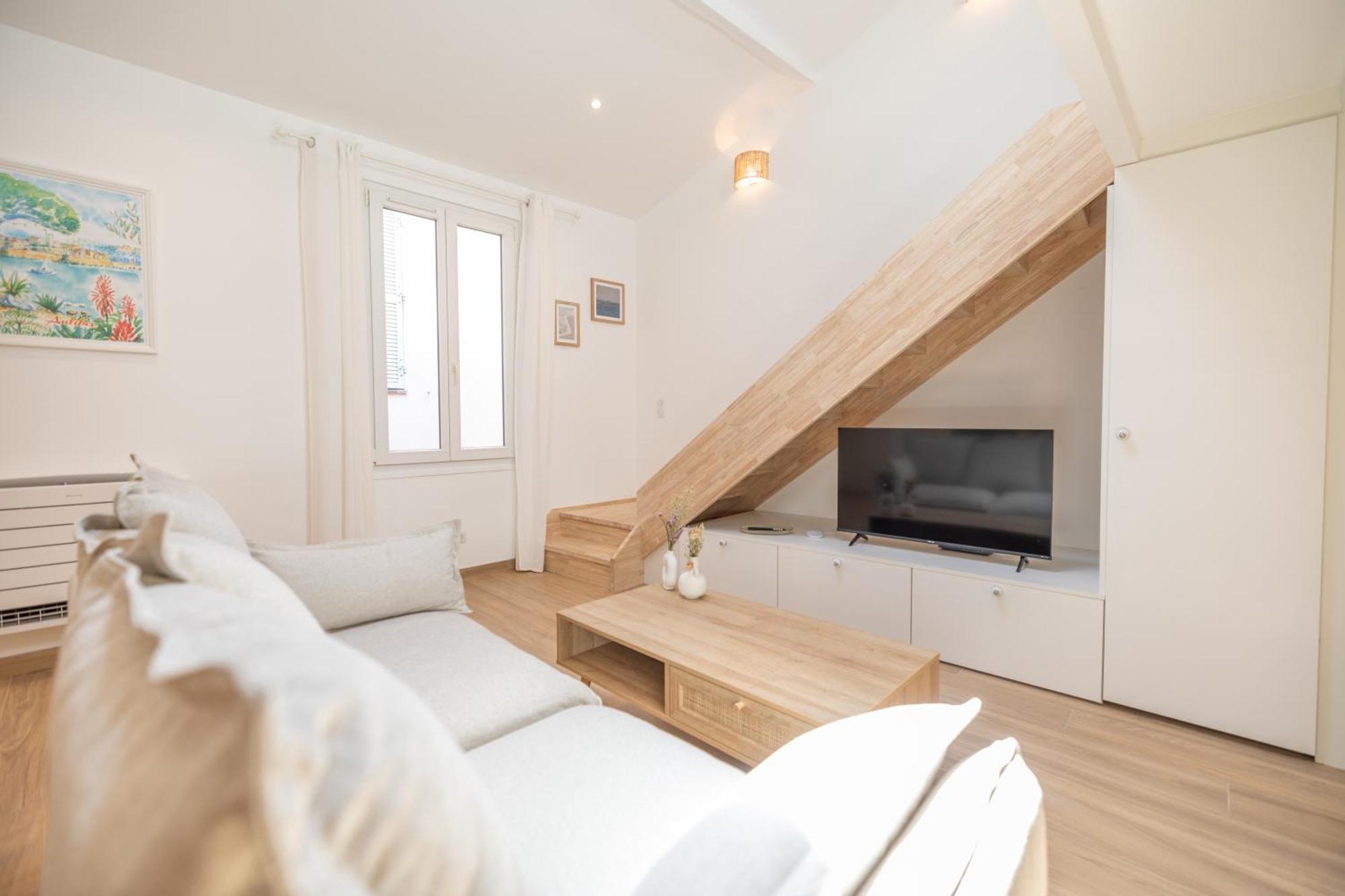 Apartmán Les Palmiers Antibes Exteriér fotografie